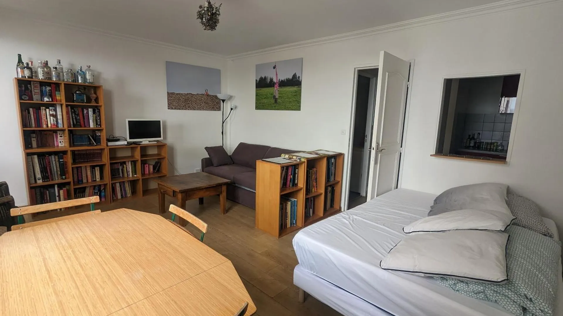 Apartment Large Studio With Terrace For Up To 4 People Paris France